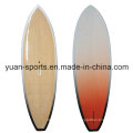 Customized Stand up Paddle Surfboard with Bamboo Veneer Surface